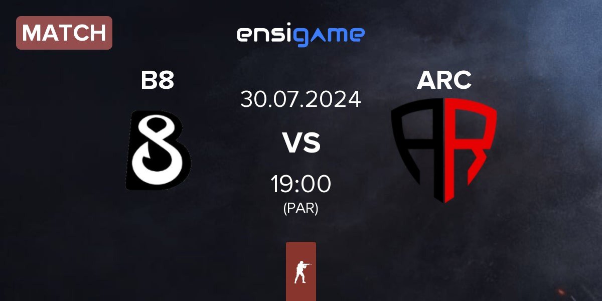 Match B8 vs ARCRED | 30.07