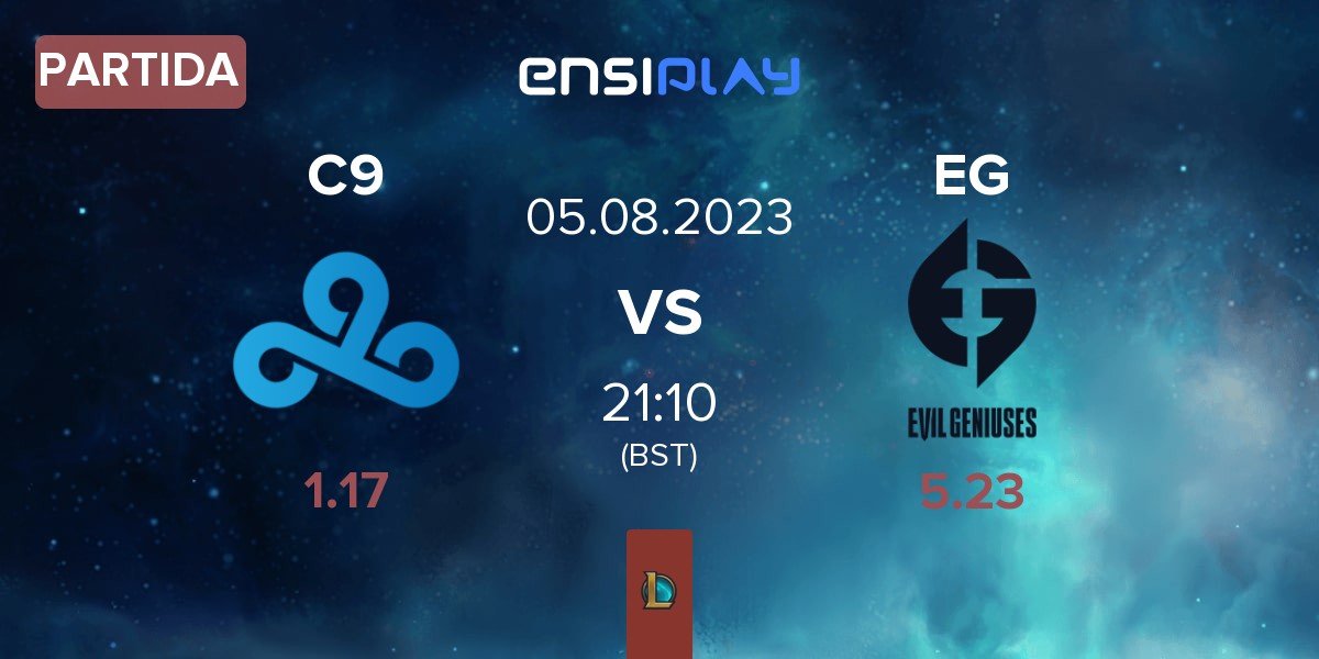 Partida Cloud9 C9 vs Evil Geniuses EG | 05.08