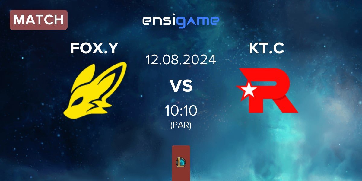 Match BNK FearX Youth FOX.Y vs KT Rolster Challengers KT.C | 12.08