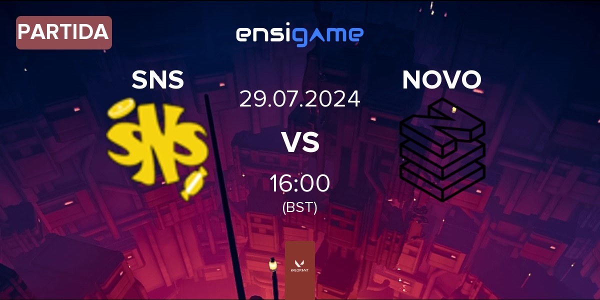 Partida SweetNSour SNS vs NOVO Esports NOVO | 29.07