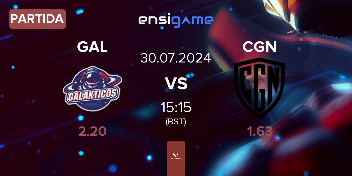 Partida Galakticos GAL vs CGN Esports CGN | 30.07