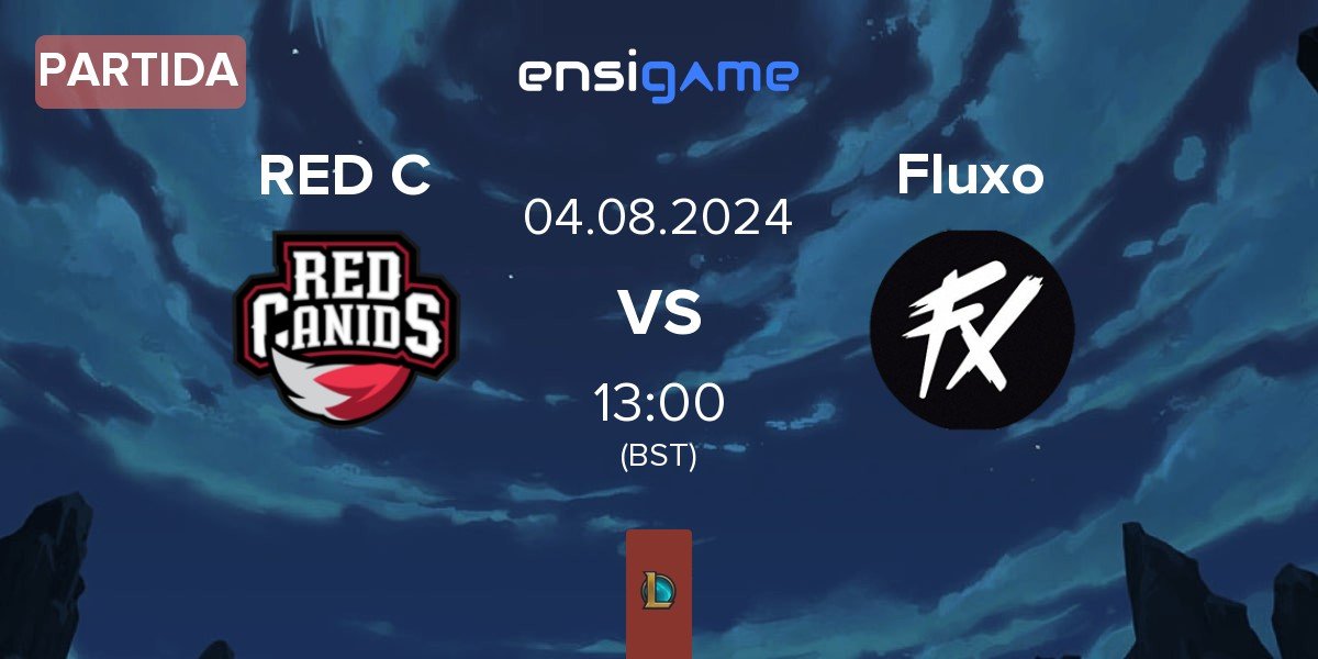 Partida RED Canids RED C vs Fluxo | 04.08