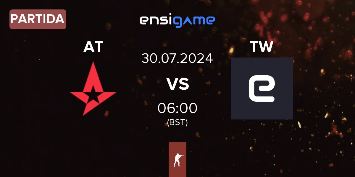 Partida Astralis Talent AT vs Team Wingman TW | 30.07