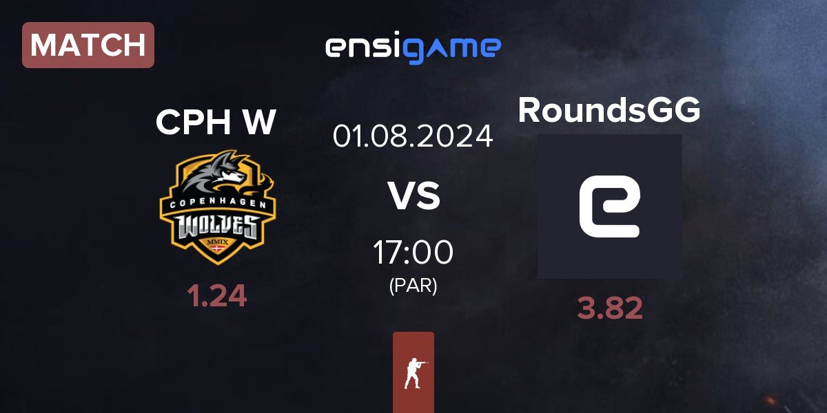 Match Copenhagen Wolves CPH W vs RoundsGG | 01.08