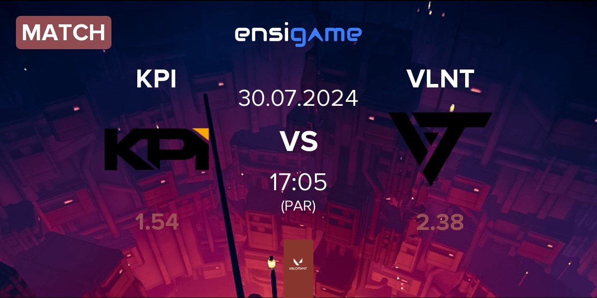 Match KPI Gaming KPI vs Valiant VLNT | 30.07