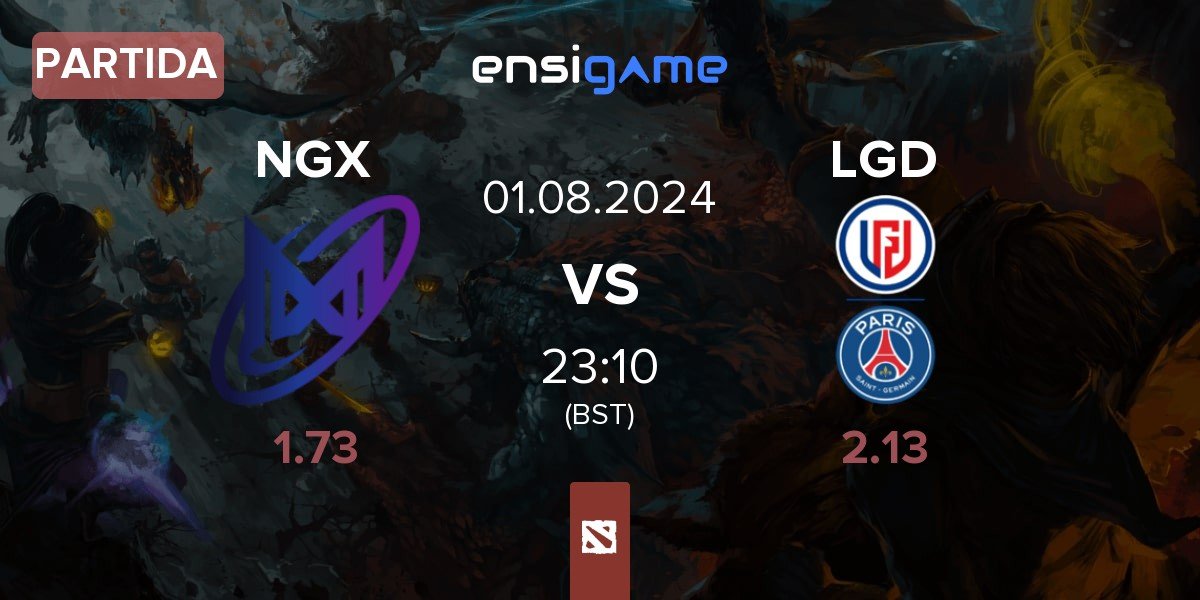 Partida Nigma Galaxy NGX vs LGD Gaming LGD | 01.08