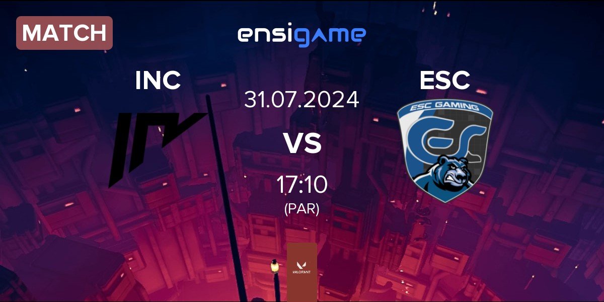 Match Incognito INC vs ESC Gaming ESC | 31.07