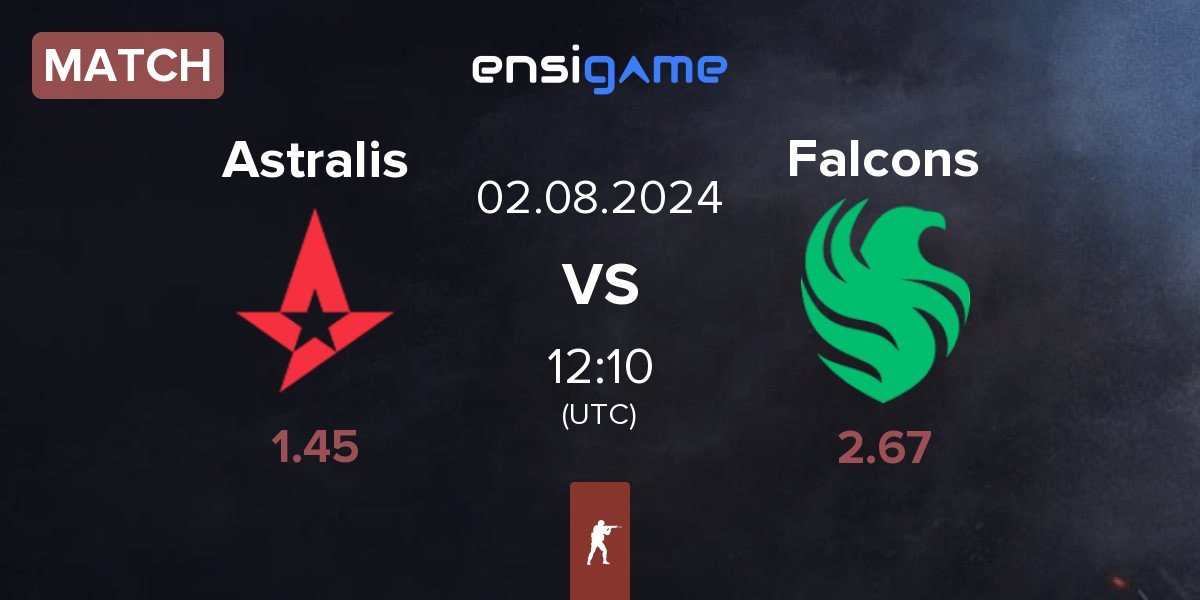 Match Astralis vs Team Falcons Falcons | 02.08