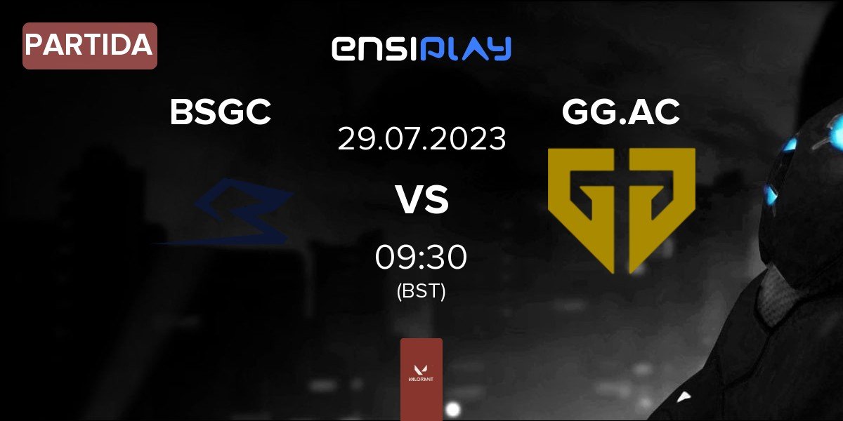 Partida Beyond Stratos Gaming GC BSGC vs Gen.G Global Academy GC GG.AC | 29.07