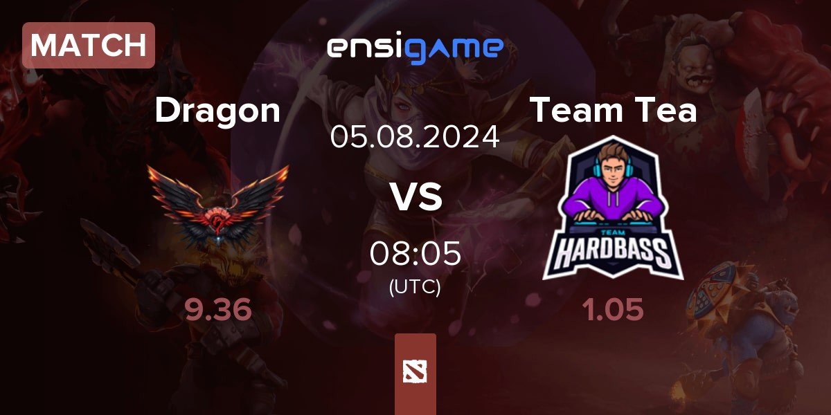 Match Dragon Esports Club Dragon vs Team Tea | 05.08