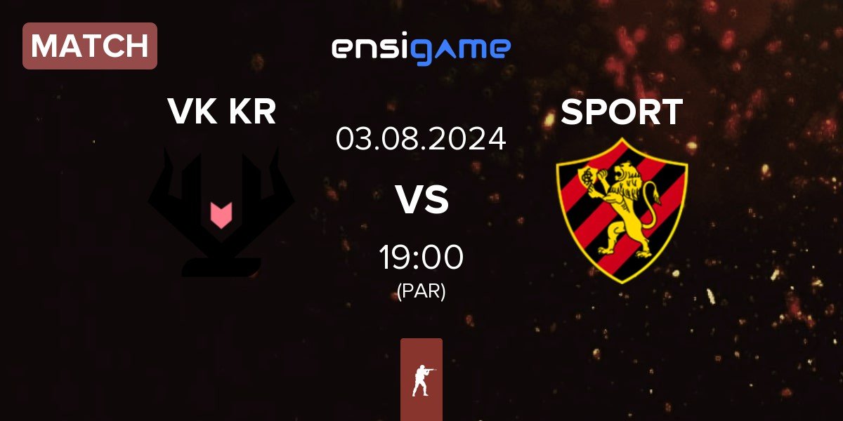 Match Vikings KR VK KR vs eSports Recife SPORT | 03.08