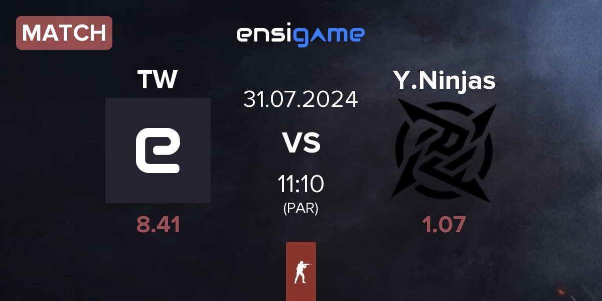 Match Team Wingman TW vs Young Ninjas YN | 31.07