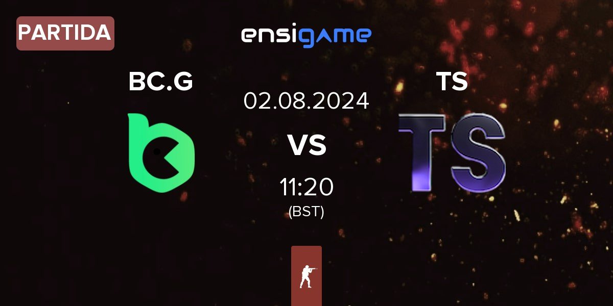 Partida BC.Game Esports BC.G vs Space TS | 02.08