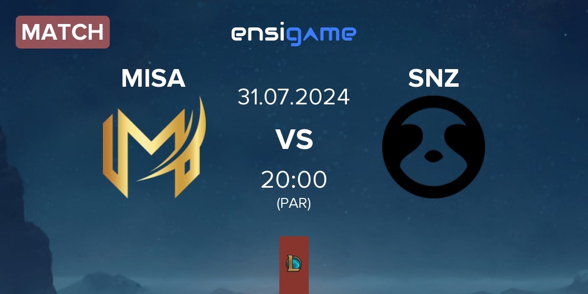 Match Misa Esports MISA vs SNOOZE esports SNZ | 31.07