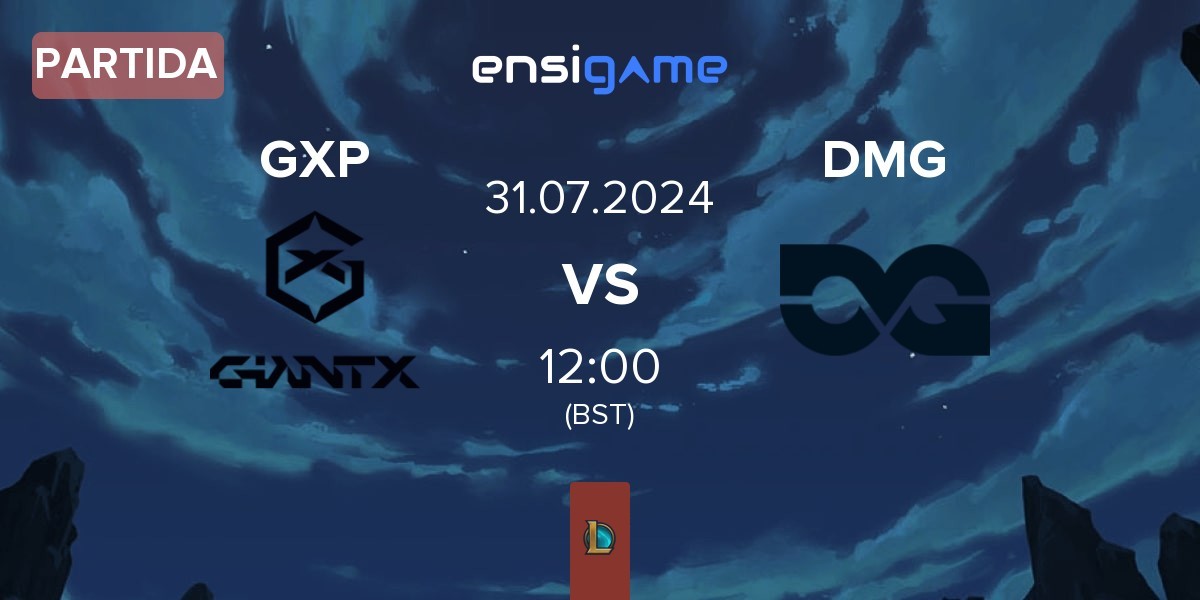 Partida GIANTX Academy GXP vs DMG Esports DMG | 31.07