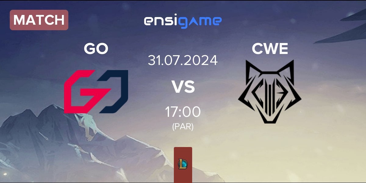 Match Team GO GO vs Cyber Wolves CWE | 31.07