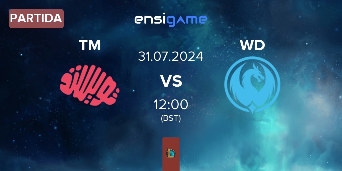 Partida Twisted Minds TM vs White Dragons WD | 31.07