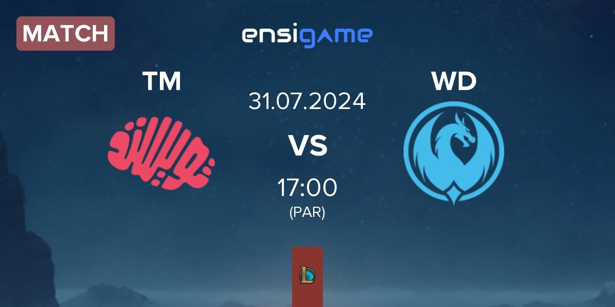 Match Twisted Minds TM vs White Dragons WD | 31.07