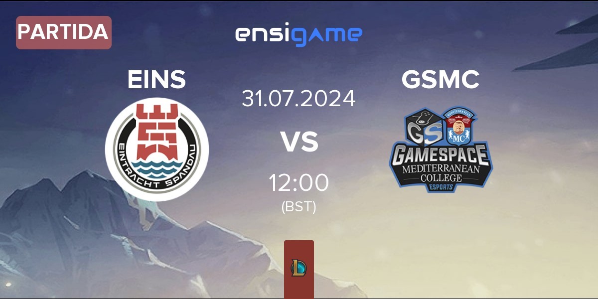 Partida Eintracht Spandau EINS vs Gamespace MCE GSMC | 31.07