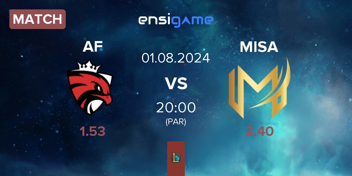 Match Austrian Force willhaben AF vs Misa Esports MISA | 01.08