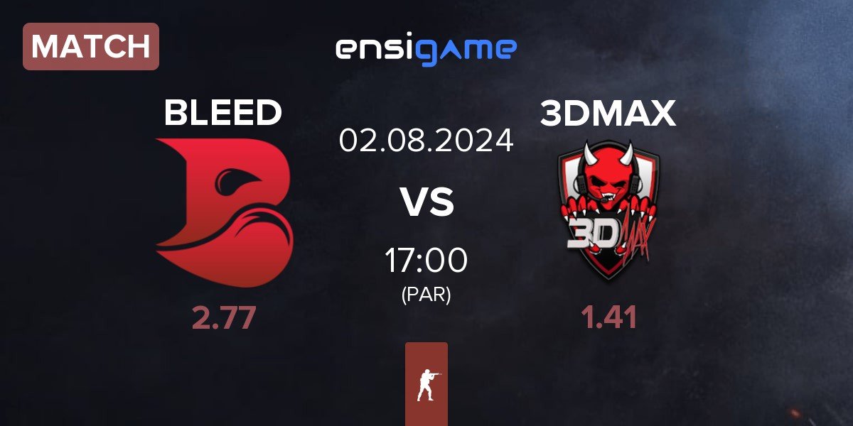 Match BLEED Esports BLEED vs 3DMAX | 02.08