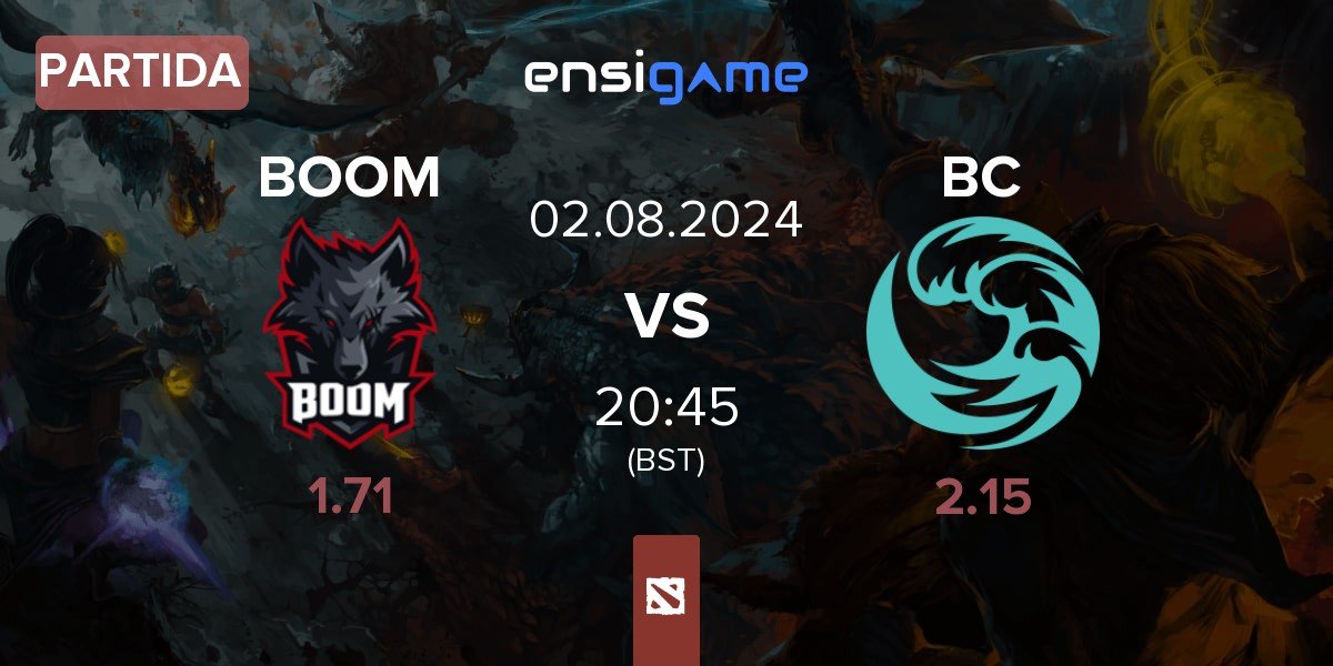 Partida BOOM Esports BOOM vs beastcoast BC | 02.08