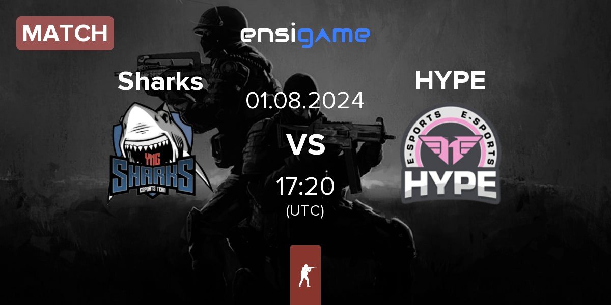 Match Sharks Esports Sharks vs Hype Esports HYPE | 01.08