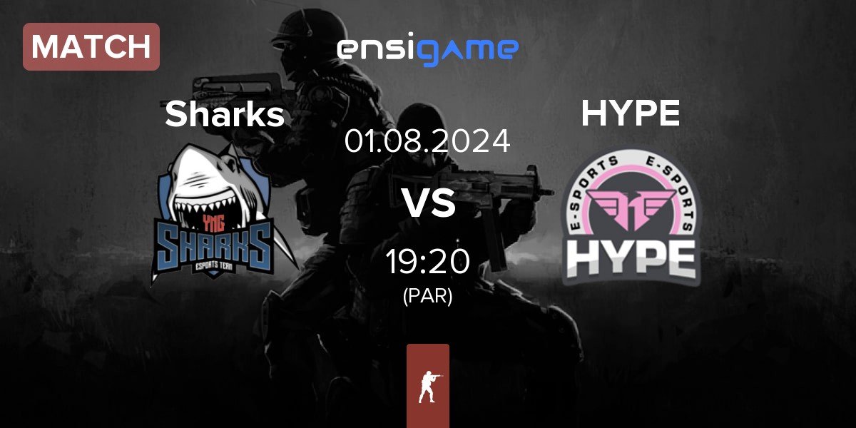 Match Sharks Esports Sharks vs Hype Esports HYPE | 01.08