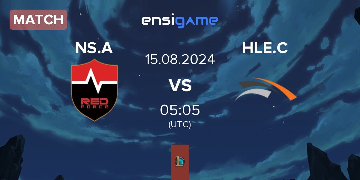 Match Nongshim Esports Academy NS.A vs Hanwha Life Esports Challengers HLE.C | 15.08