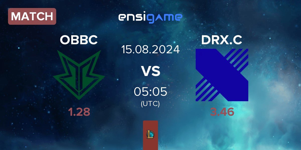 Match OKSavingsBank BRION Challengers OBBC vs DRX Challengers DRX.C | 15.08