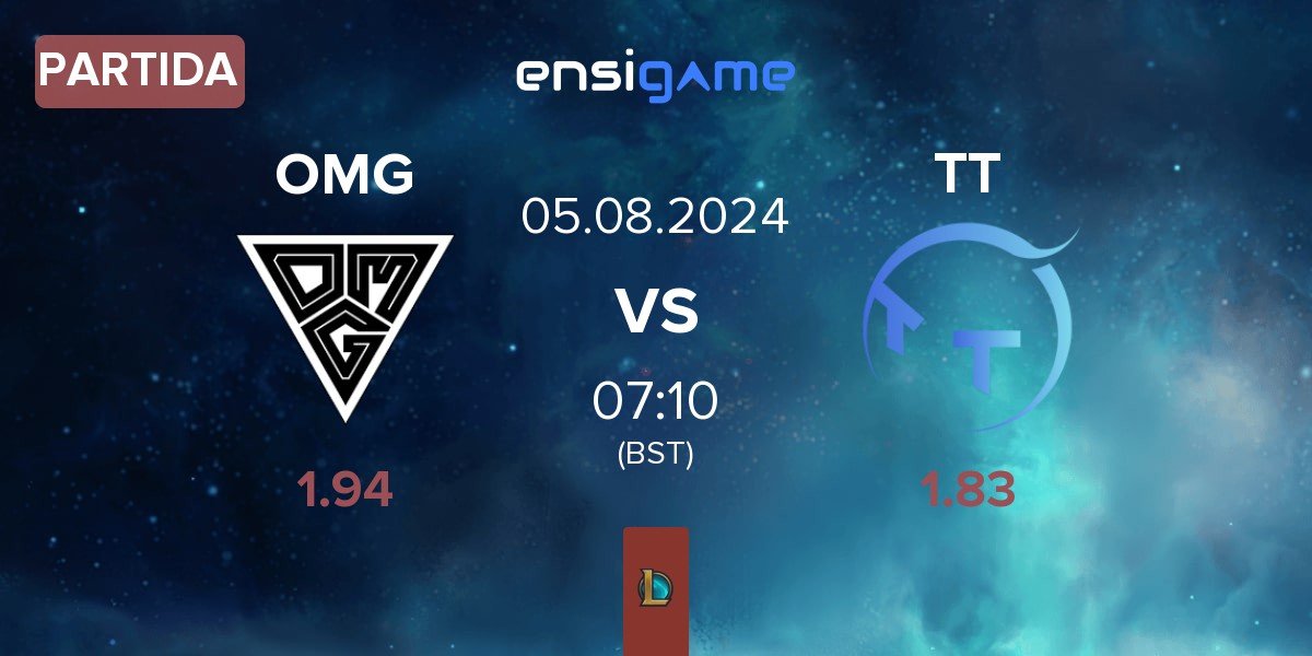 Partida Oh My God OMG vs ThunderTalk Gaming TT | 05.08