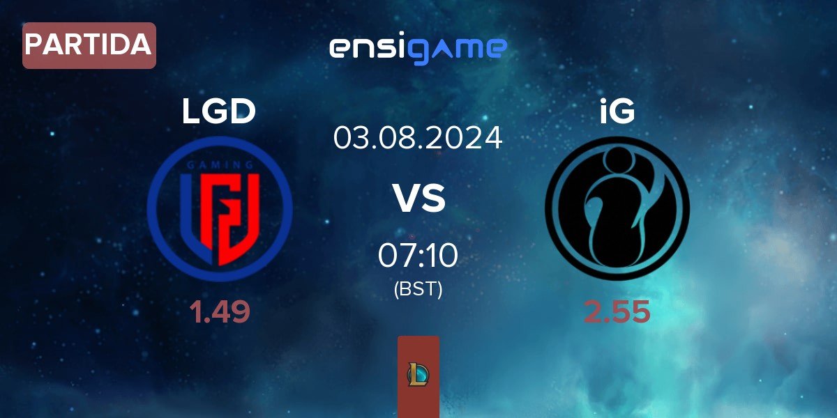 Partida LGD Gaming LGD vs Invictus Gaming iG | 03.08