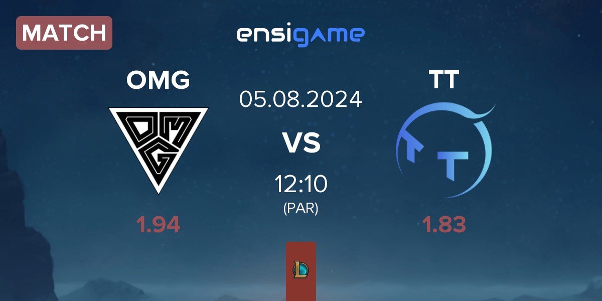 Match Oh My God OMG vs ThunderTalk Gaming TT | 05.08