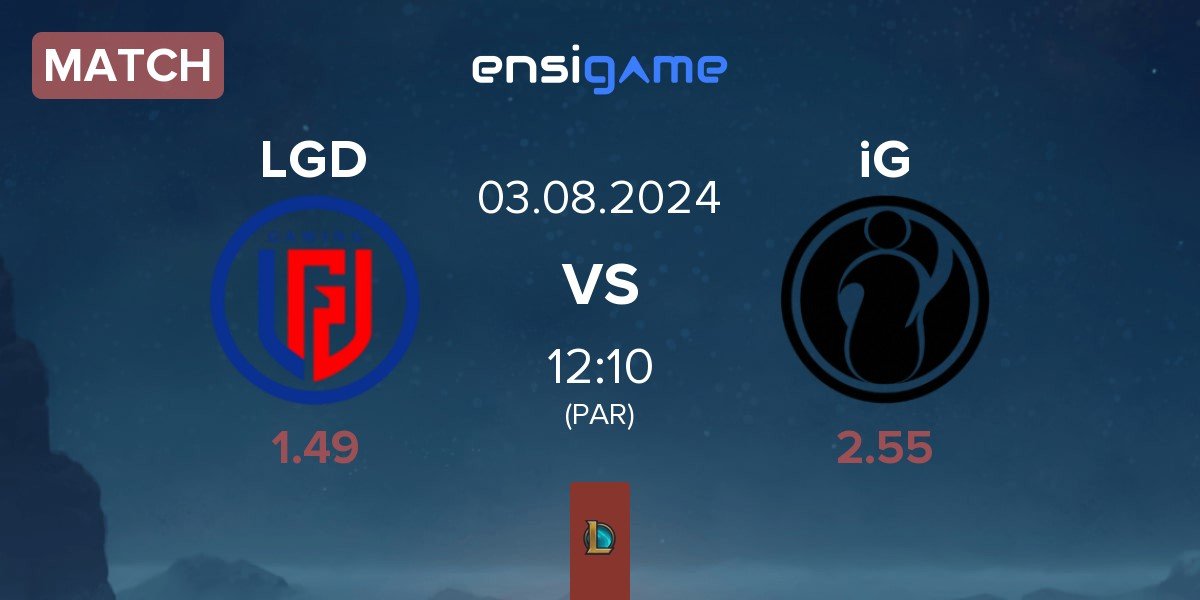 Match LGD Gaming LGD vs Invictus Gaming iG | 03.08