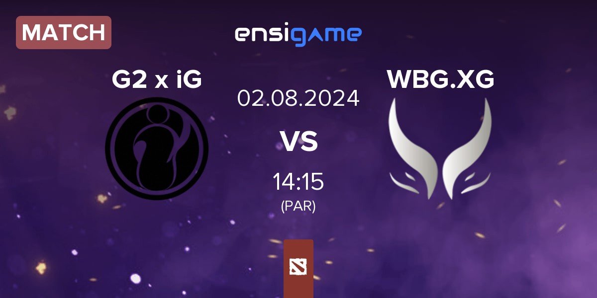 Match G2 x iG vs Xtreme Gaming WBG.XG | 02.08