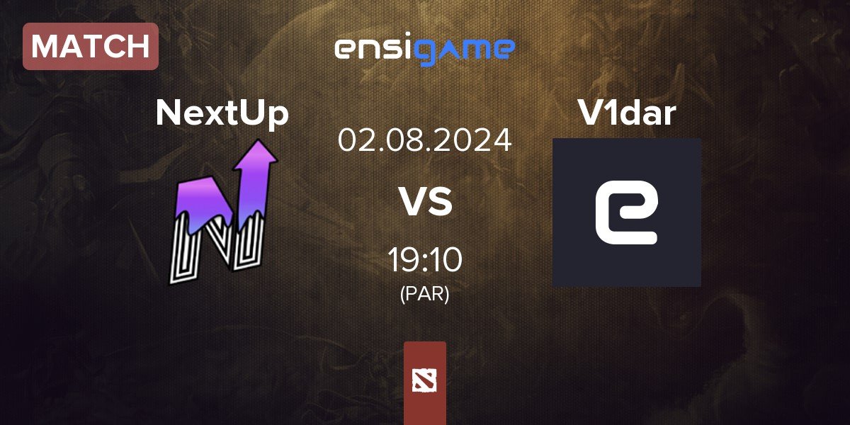 Match NextUp vs V1dar Gaming V1dar | 02.08