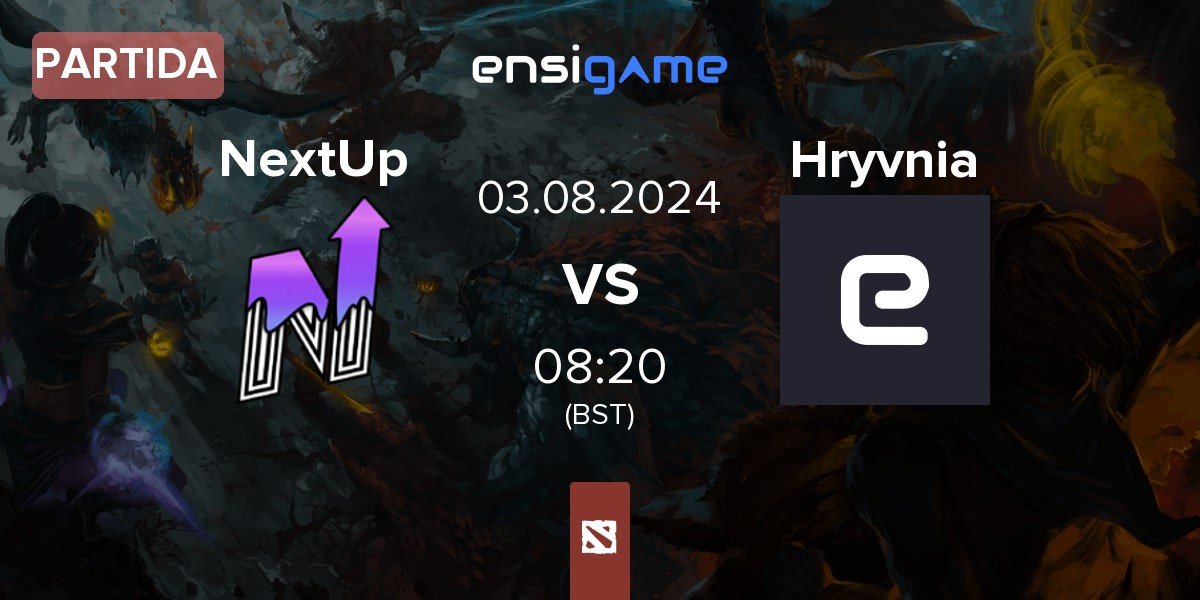 Partida NextUp vs Team Hryvnia Hryvnia | 03.08