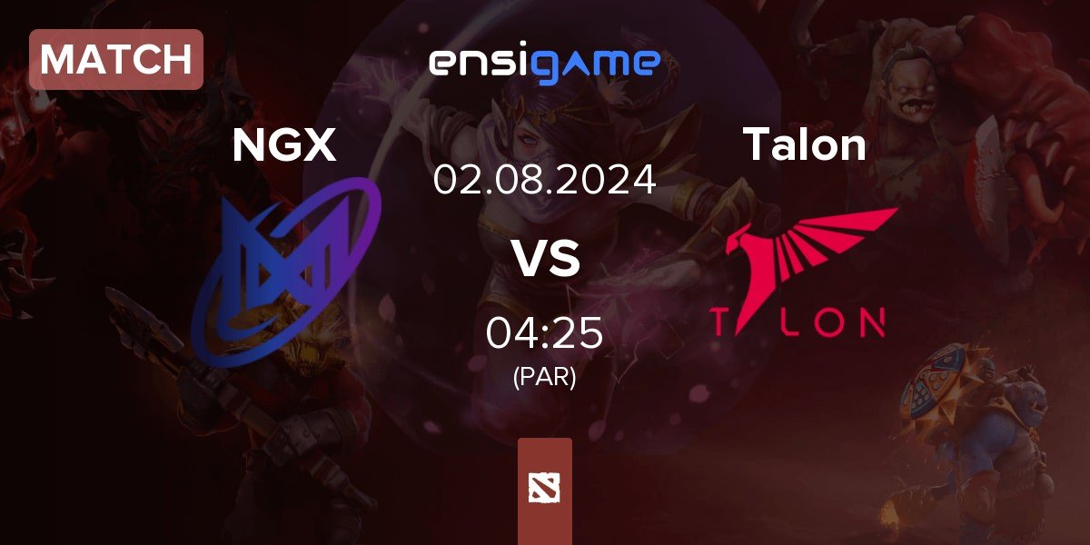 Match Nigma Galaxy NGX vs Talon Esports Talon | 02.08