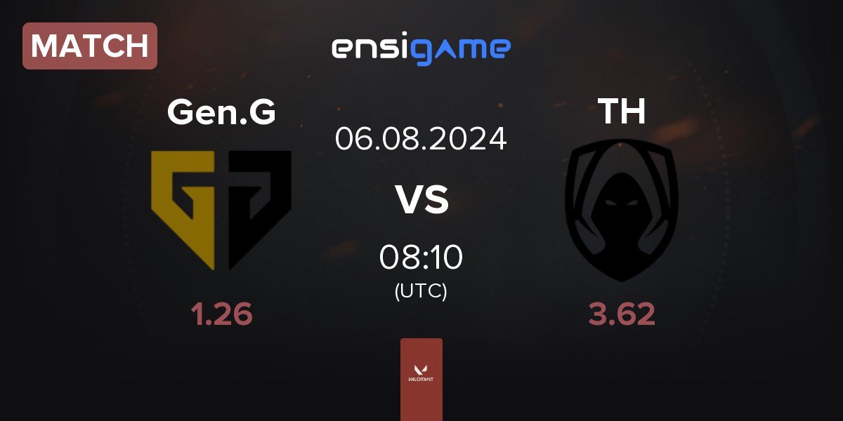 Match Gen.G Esports Gen.G vs Team Heretics TH | 06.08