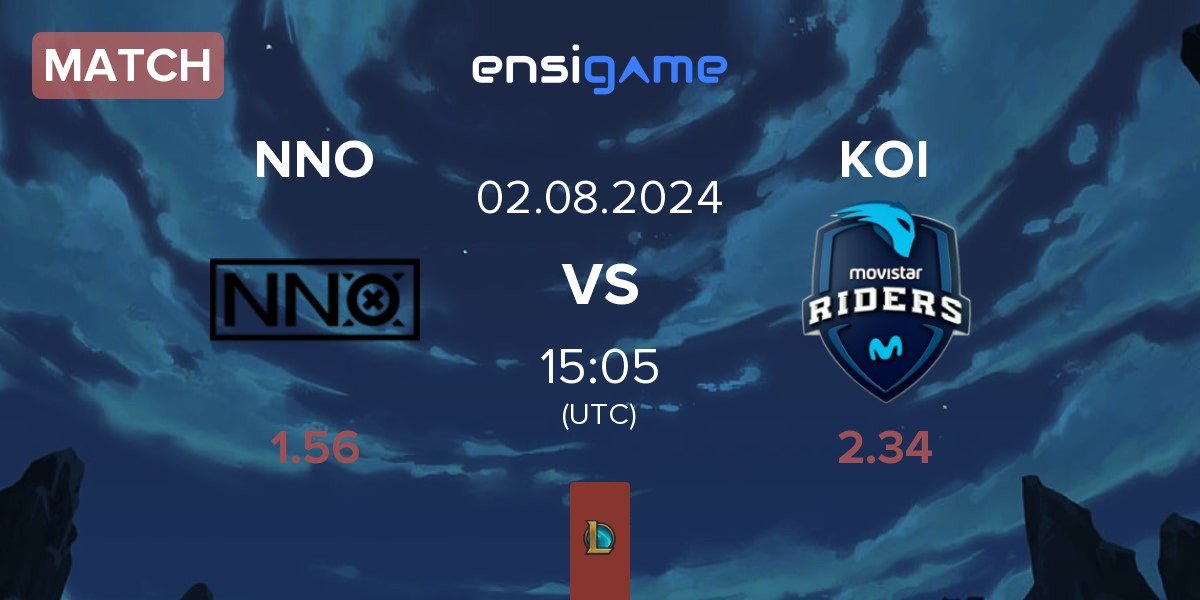 Match NNO Prime NNO vs Movistar KOI KOI | 02.08