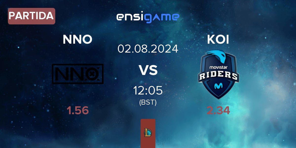 Partida NNO Prime NNO vs Movistar KOI KOI | 02.08