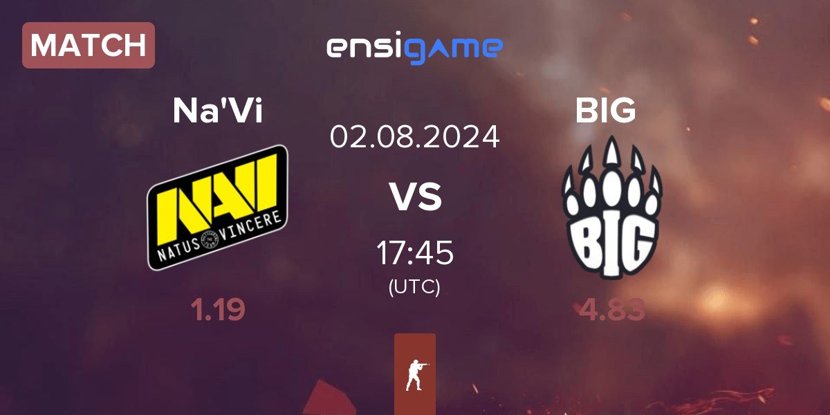 Match Natus Vincere Na'Vi vs BIG | 02.08