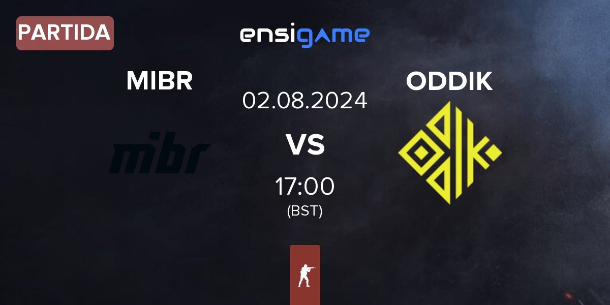 Partida Made in Brazil MIBR vs ODDIK | 02.08