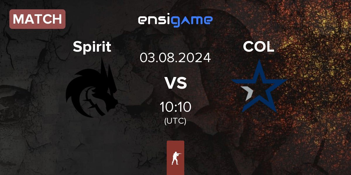 Match Team Spirit Spirit vs Complexity Gaming COL | 03.08