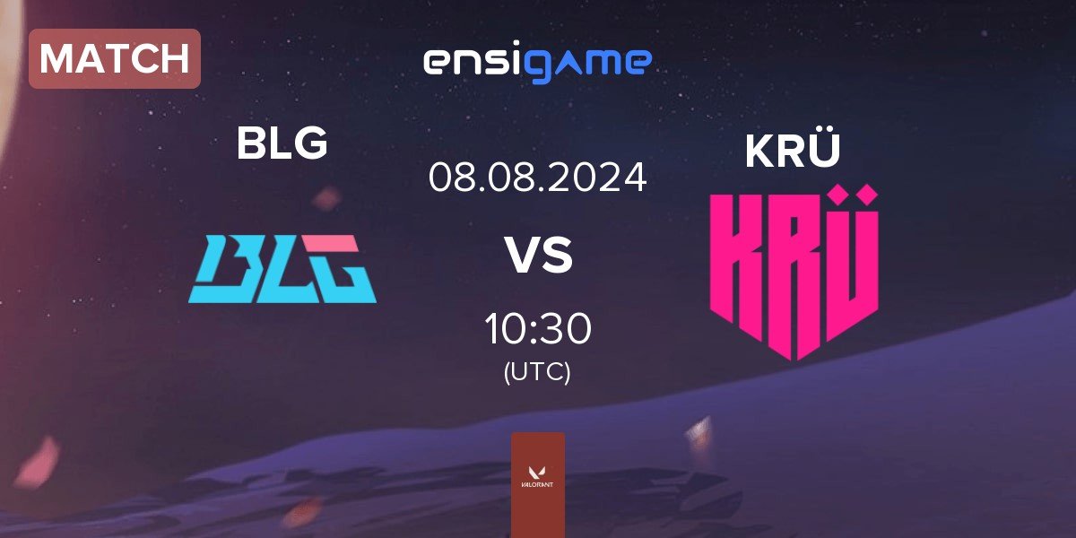 Match Bilibili Gaming BLG vs KRÜ Esports KRÜ | 08.08