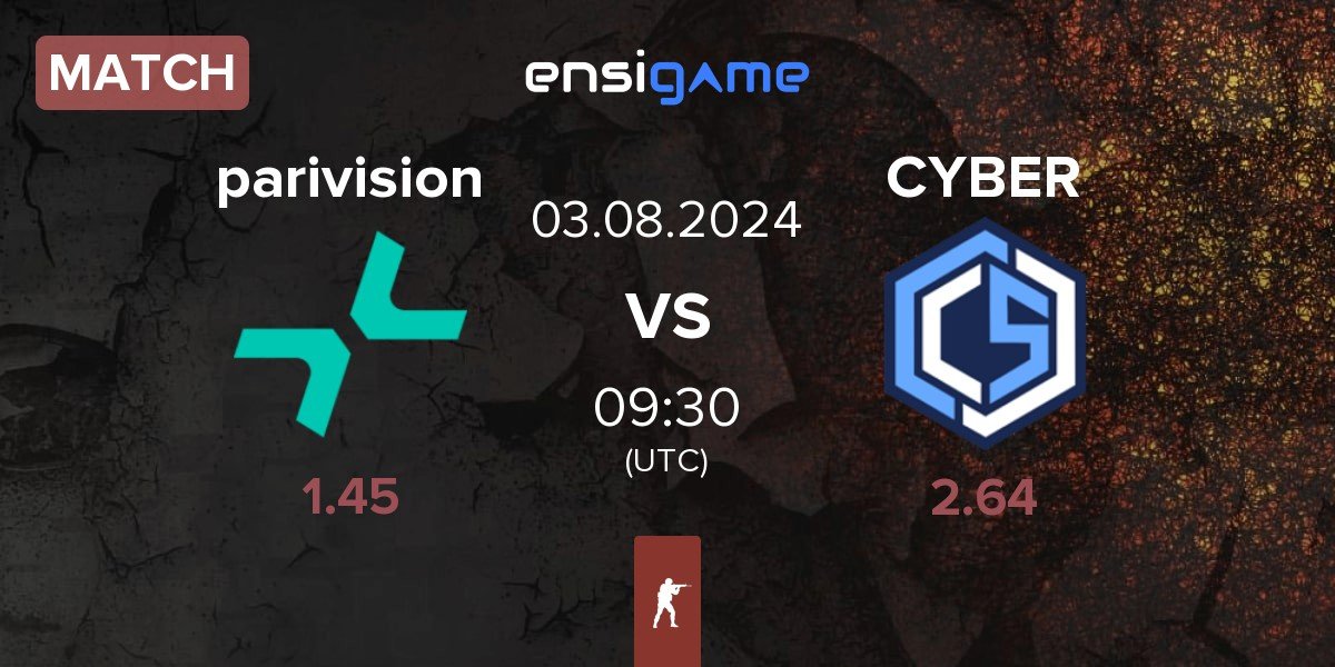 Match PARIVISION parivision vs CYBERSHOKE Esports CS | 03.08