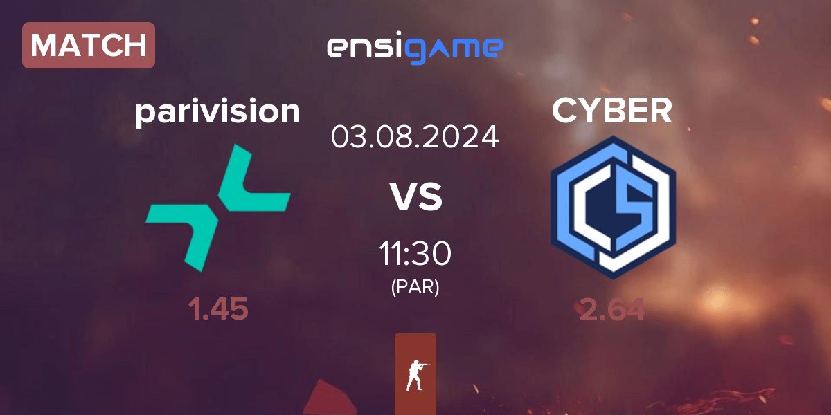 Match PARIVISION parivision vs CYBERSHOKE Esports CS | 03.08