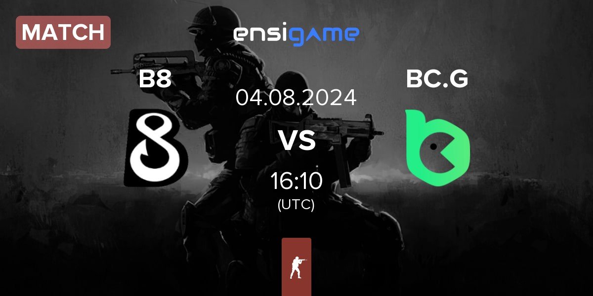 Match B8 vs BC.Game Esports BC.G | 04.08