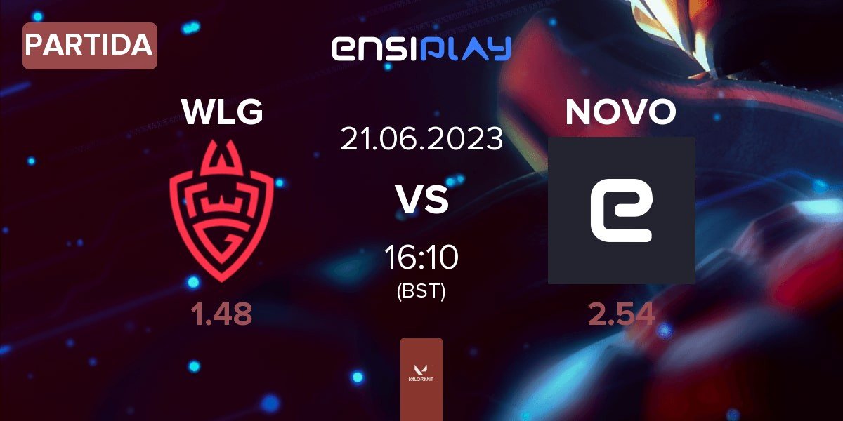 Partida WLGaming Esports WLG vs NOVO Esports NOVO | 21.06