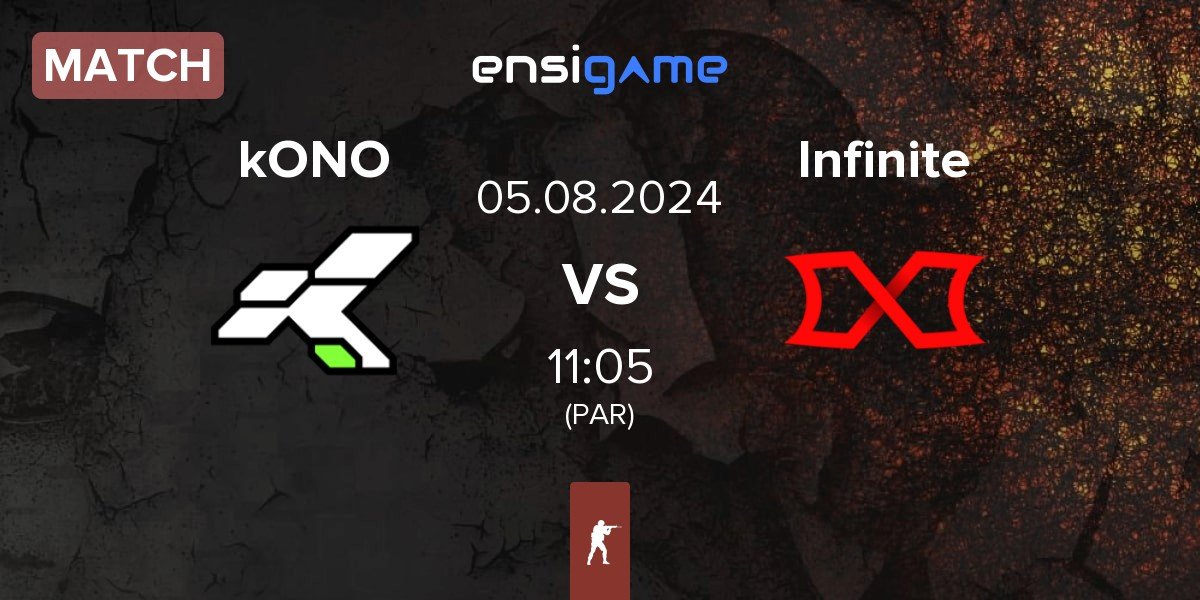 Match kONO.ECF kONO vs Infinite Gaming Infinite | 05.08